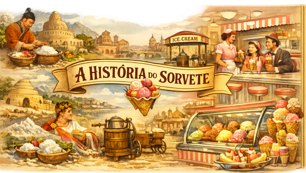 Liga | A História do Sorvete: Uma Delícia Milenar que Conquistou o Mundo